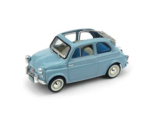 FIAT NUOVA 500 AMERICA 1958 APERTA CELESTE 1:43