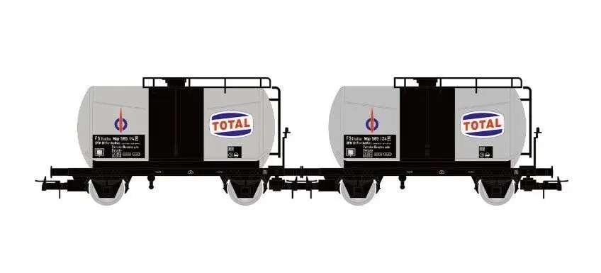 FS 2 UNIT PACK 2-AXLE TANK WAGON TOTAL EP.III 1:87