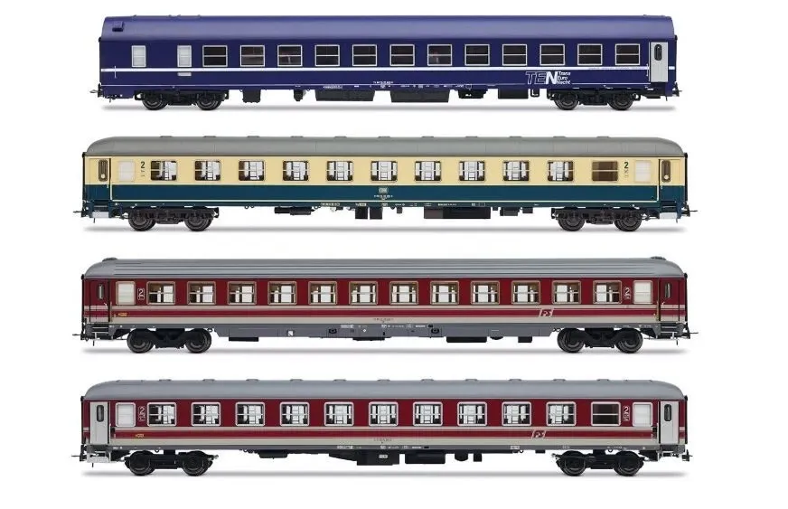 FS DBNS 4-UNIT PACK 1 CARROZZE ITALIA-OLANDA EP V 1:87