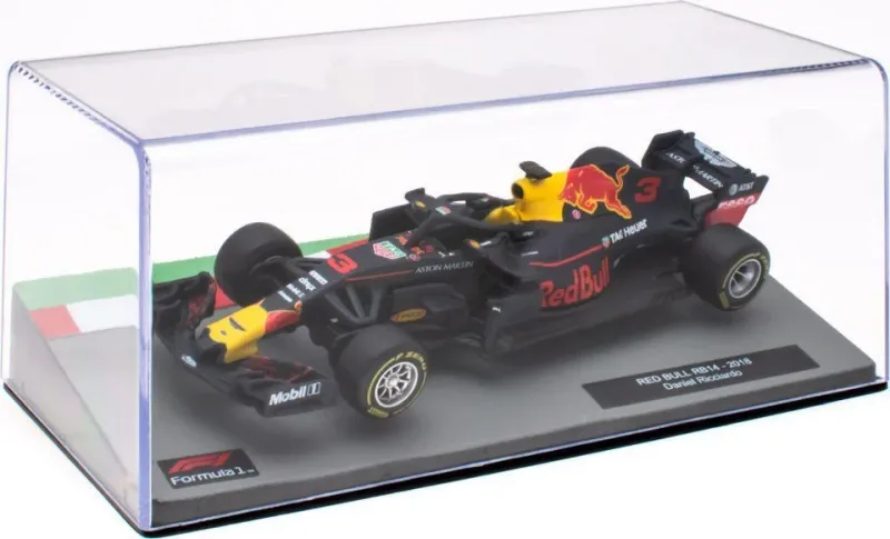 Modellino F1 Atlas Ex Magazine 1/43 Red Bull RB14 2018 #3 D. Ricciardo