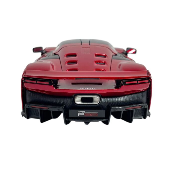 Modellino Auto Bburago Signature 1/18 Ferrari F80 2024 Rosso Supercar Black wheels