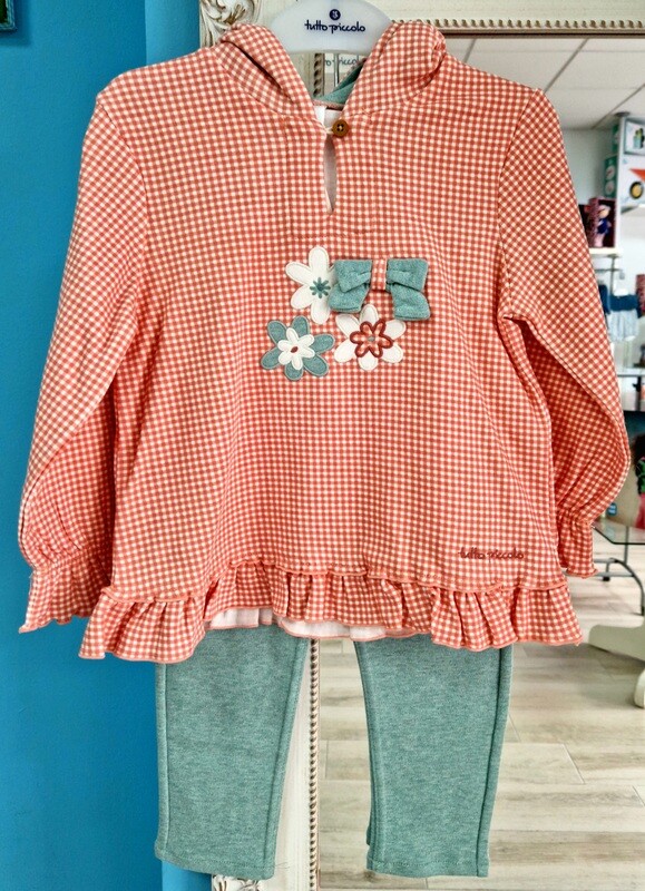 Conjunto Interlock Caballete niña Tutto Piccolo