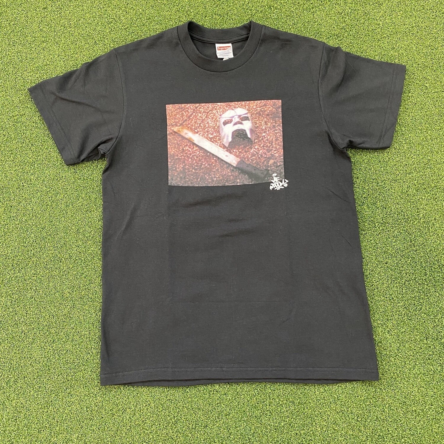 Supreme MF Doom Tee Black
