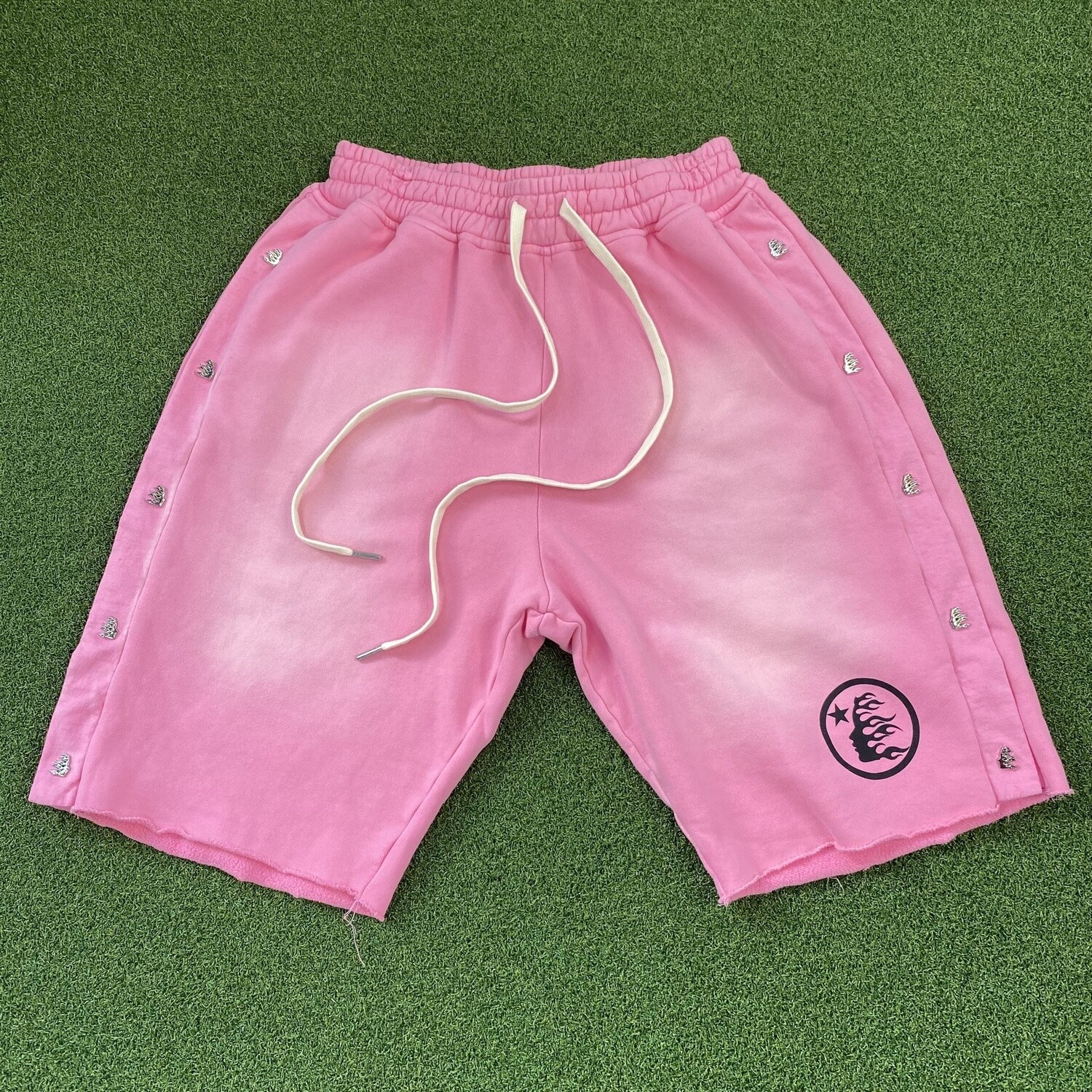 Hellstar Snap Shorts (Pink)