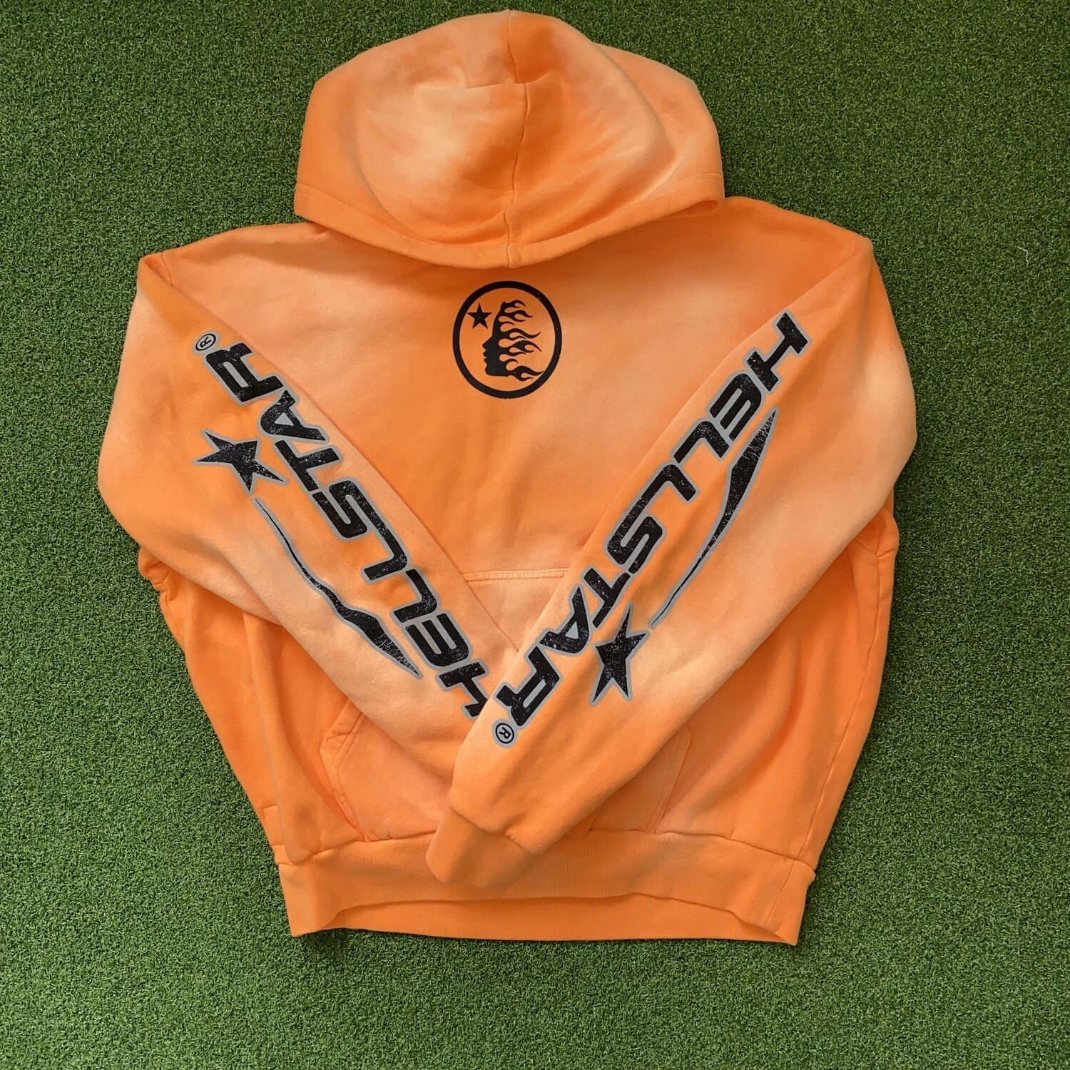 Hellstar* Logo Hoodie (Orange)