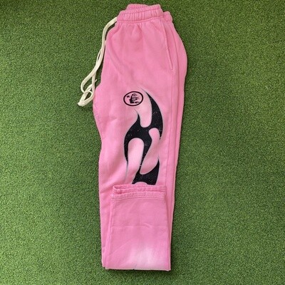 Hellstar* Flame Sweatpants (Black)