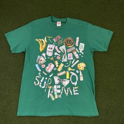Supreme Trash Tee Green