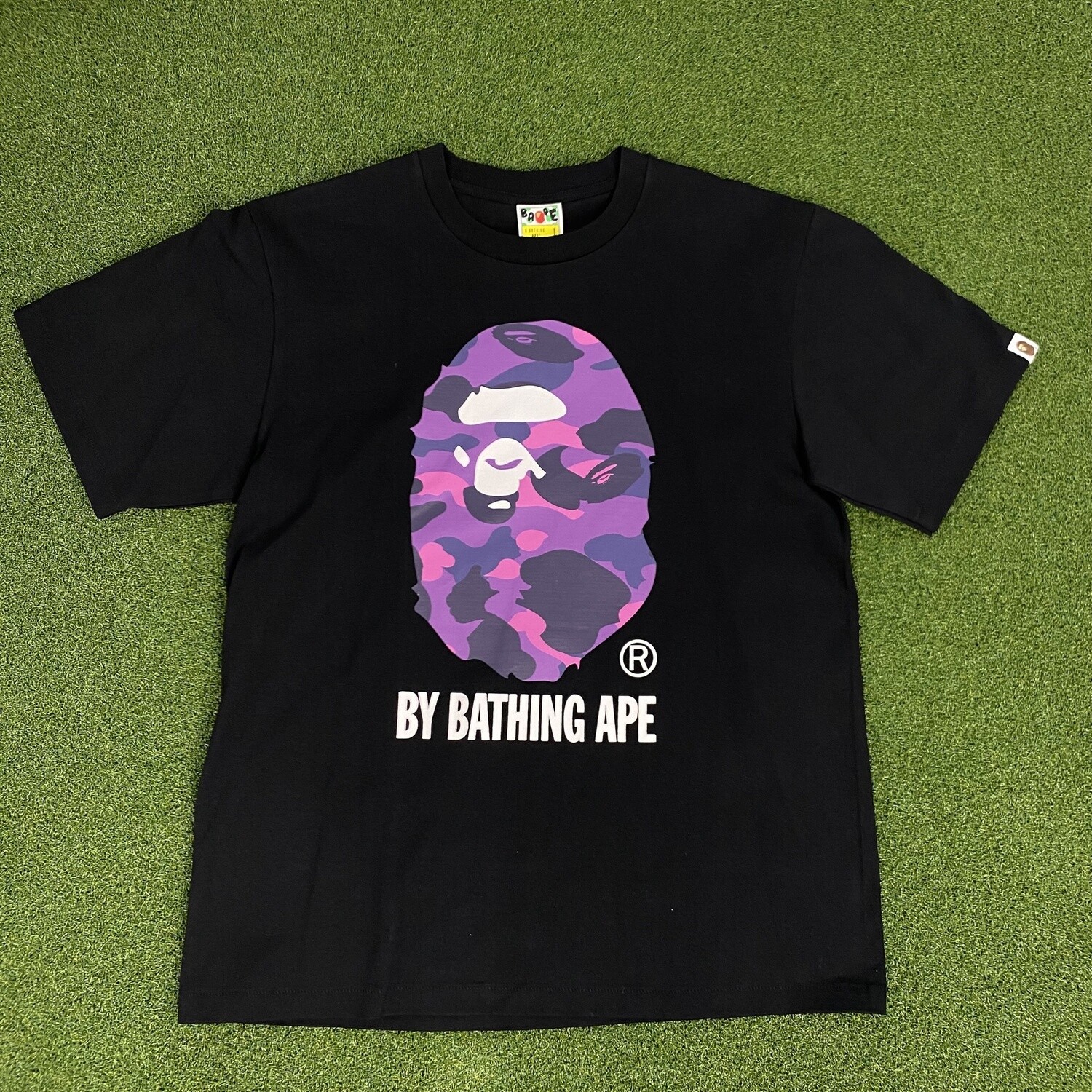 Bape *Purple Camo Ape Large Ape Head