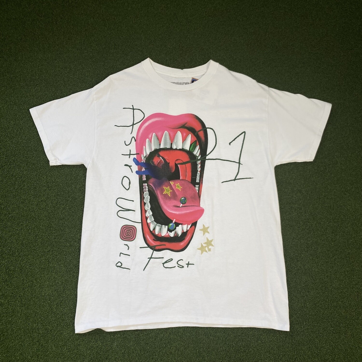 Astroworld Fest 21&#39; Open Mouth Tee