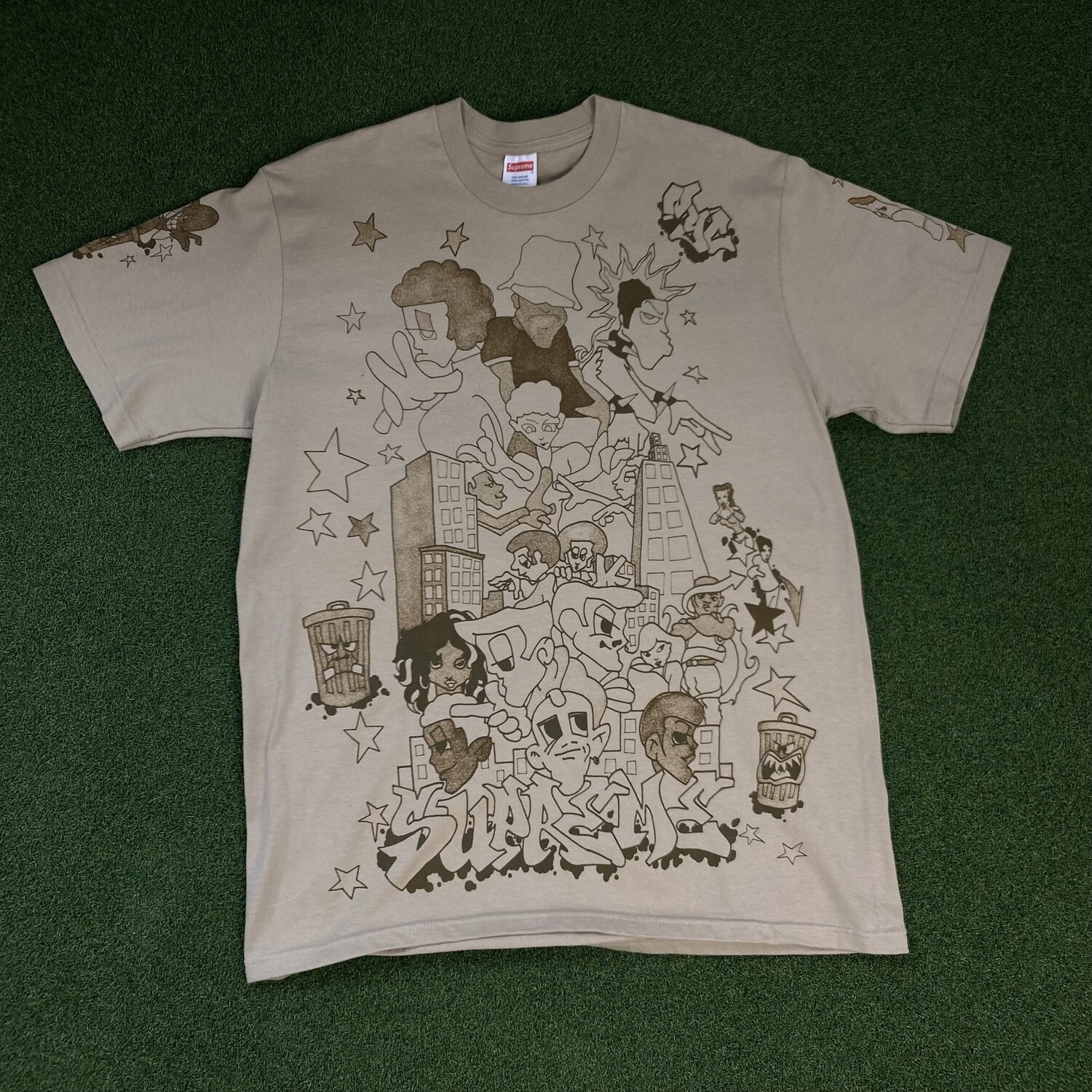 Supreme *Downtown Tee (Brown)