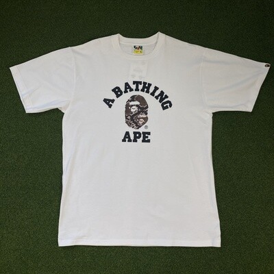 Bape *Snakeskin Ape Head (White/Pink/Brown)