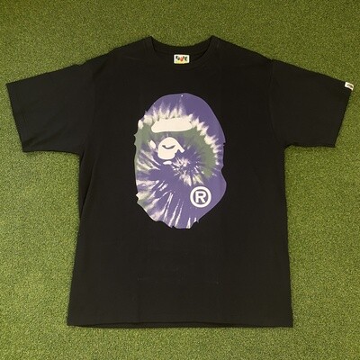 Bape *Tie Dye Ape Head (Purple/Green)