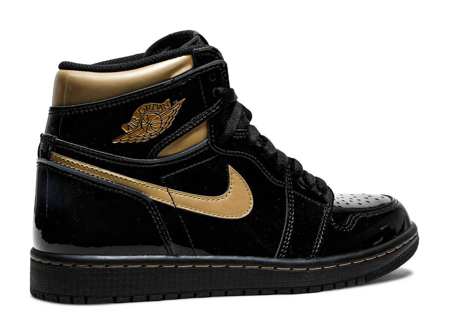 Jordan 1 Black &amp; Gold