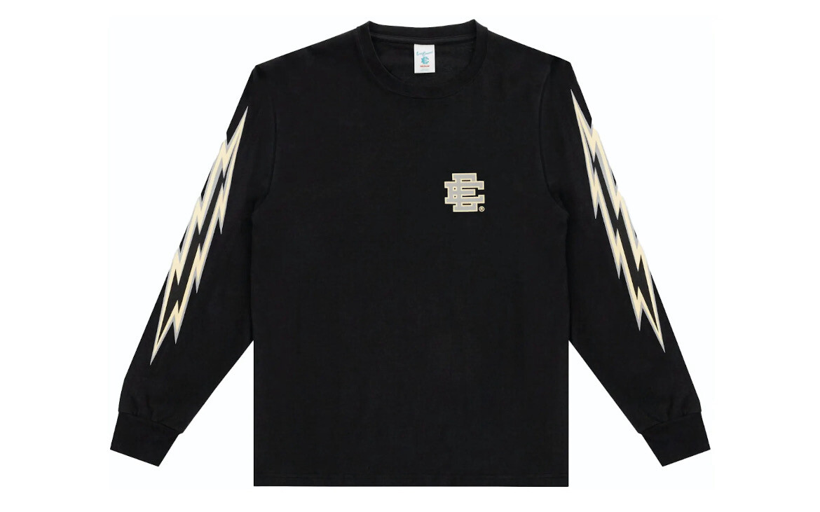 Eric Emanuel EE Flaming Longsleeve -Black/White