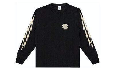 Eric Emanuel EE Flaming Longsleeve -Black/White
