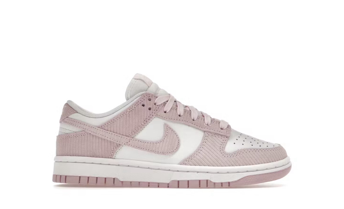 Nike Dunk Low Pink Corduroy Women&#39;s