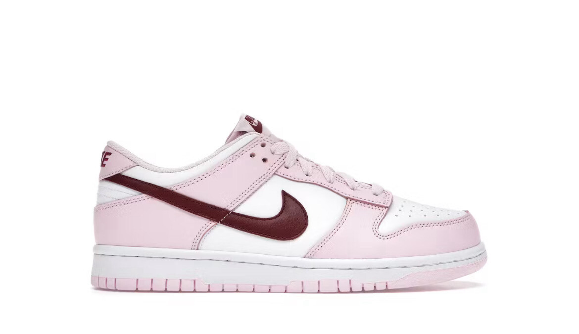 Nike Dunk Low Pink Foam Red White