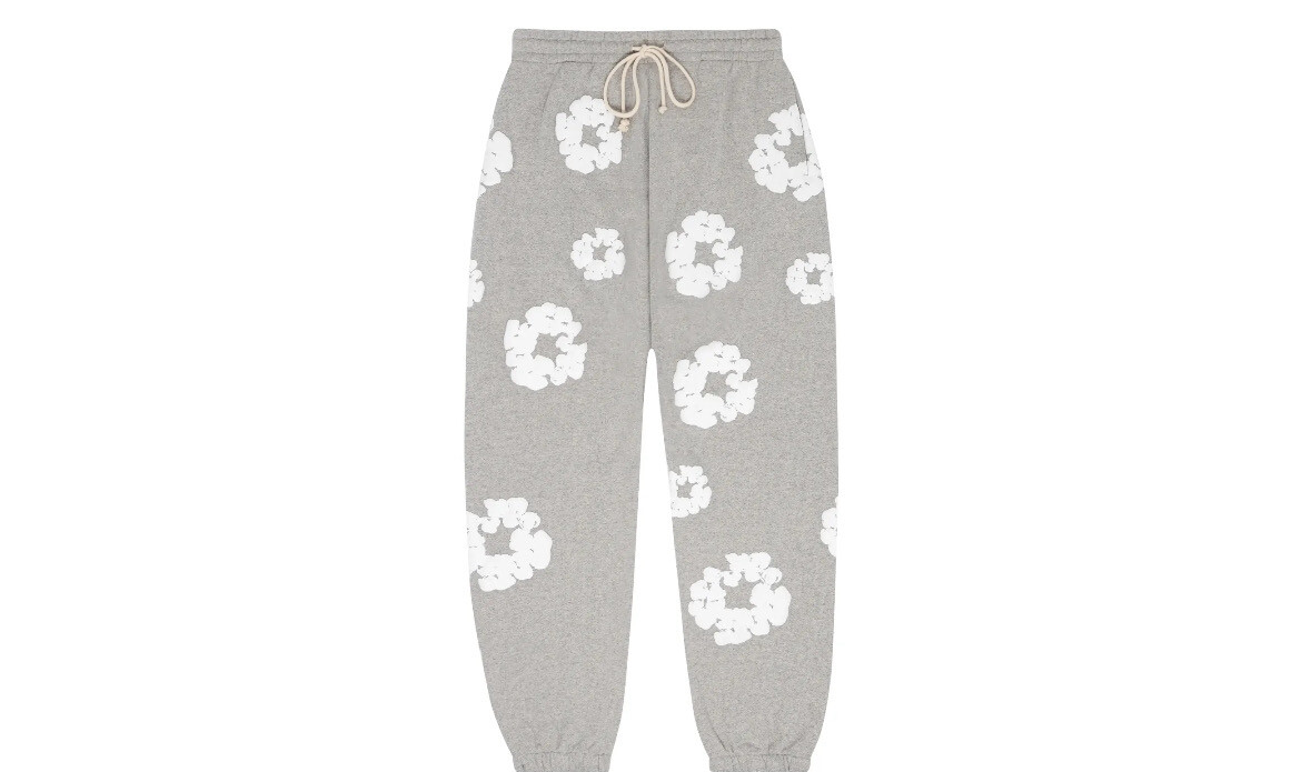 Denim Tears* Cotten Wreath Sweatpants (Grey)