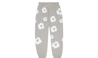 Denim Tears* Cotten Wreath Sweatpants (Grey)