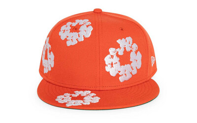 Denim Tears Cotton Wreath Hat Orange