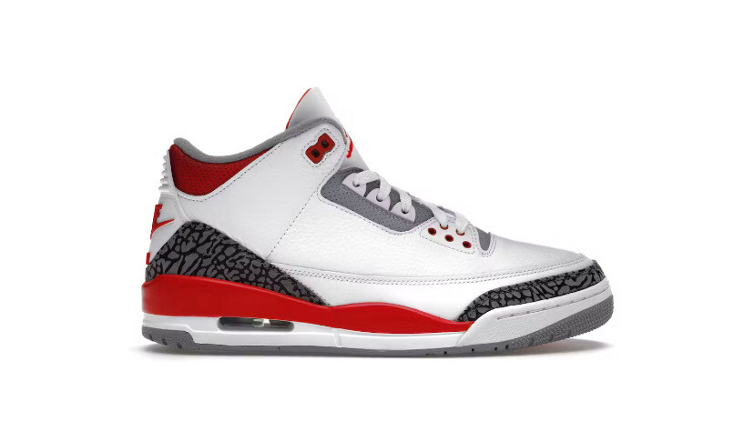 Jordan 3 Fire Red
