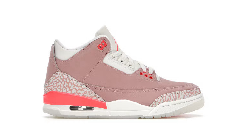 W Jordan 3 Rust Pink