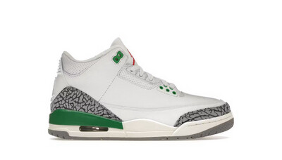W Jordan 3 Lucky Green