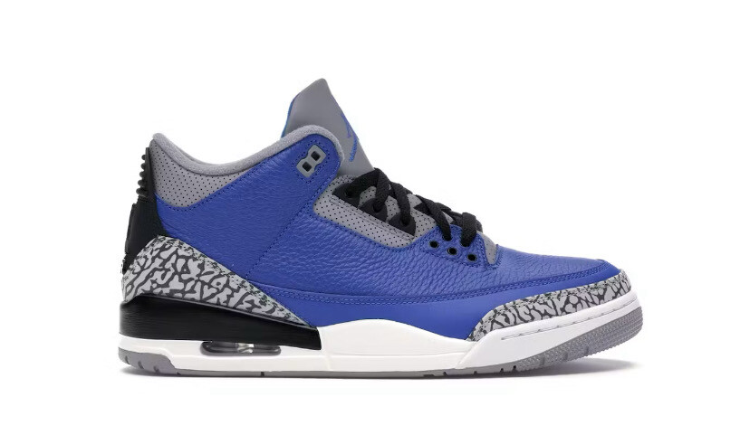 Jordan 3 Varisty Blue Cement