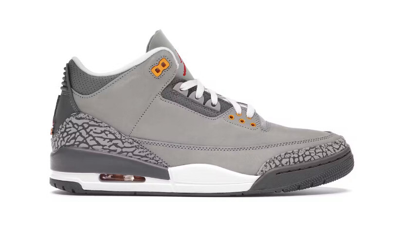 Jordan 3 Cool Grey