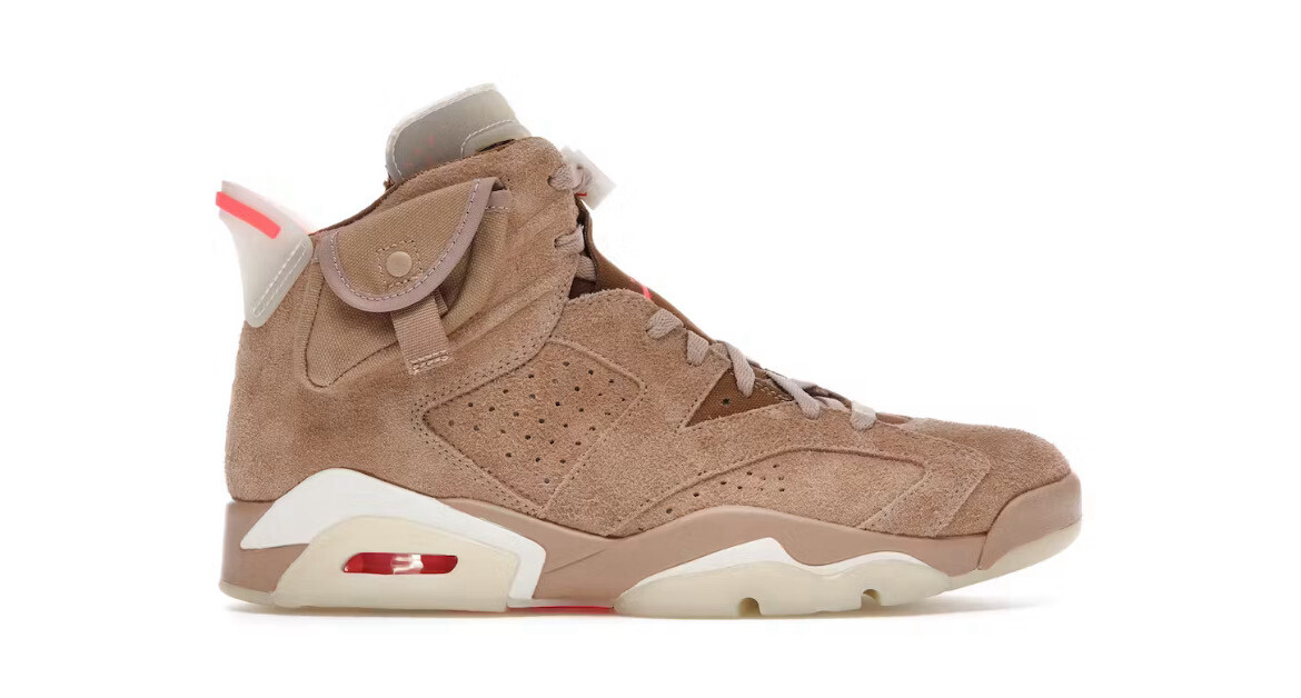 Jordan 6 Travis Scott British Khaki