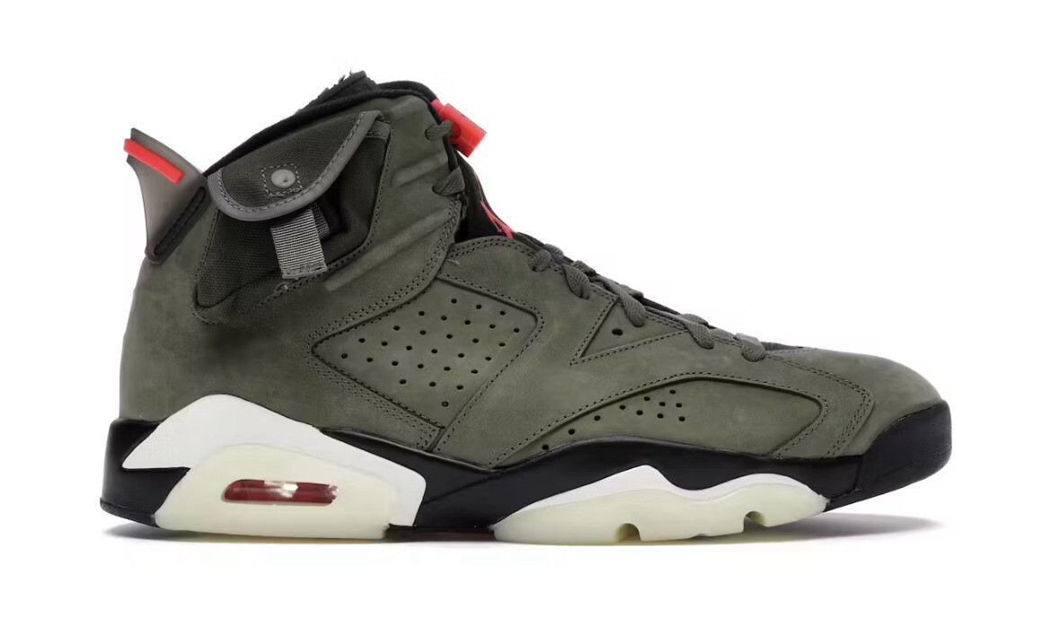 Jordan 6 Travis Scott Green
