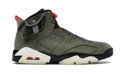 Jordan 6 Travis Scott Green