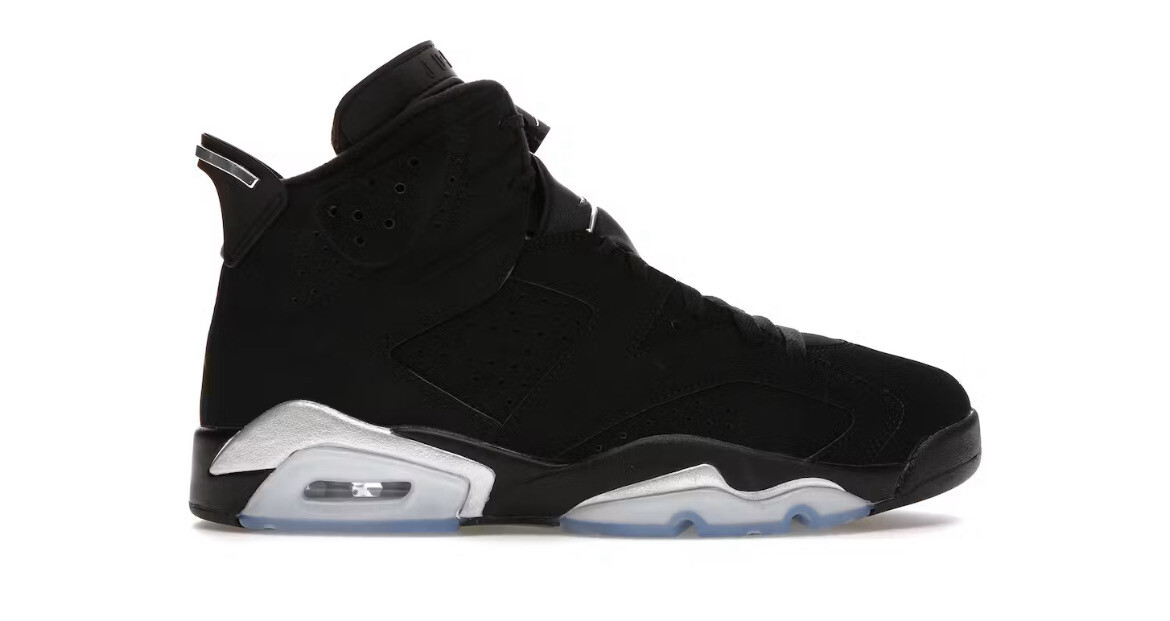 Jordan 6 Metallic Chrome