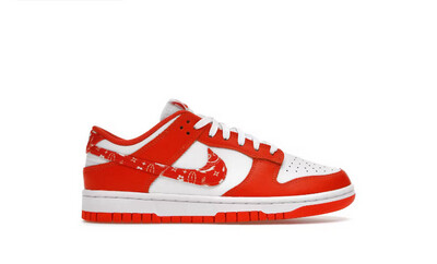 W Nike Dunk Low Orange Paisley