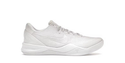 Nike Kobe 8 All White