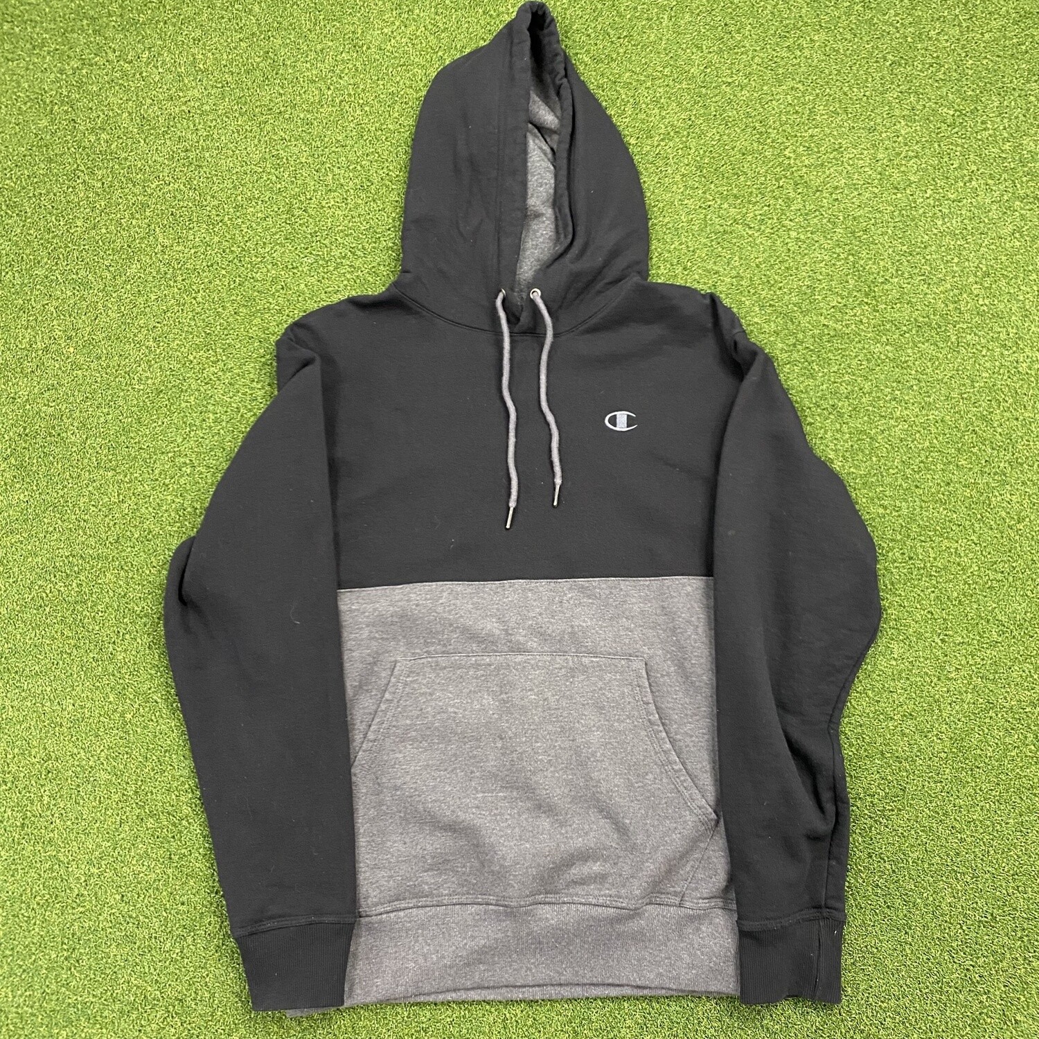 Champion Grey &amp; Black Hoodie