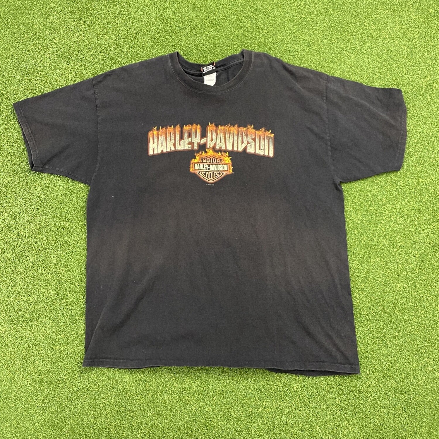 Harley Davidson Burn Logo
