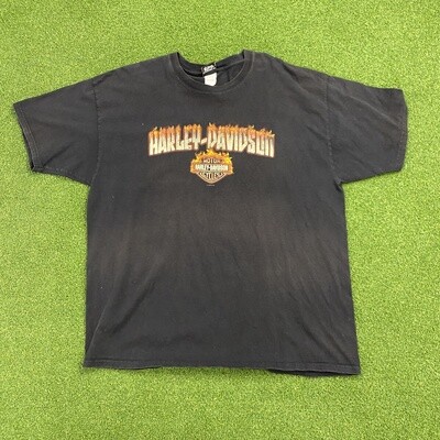Harley Davidson Burn Logo