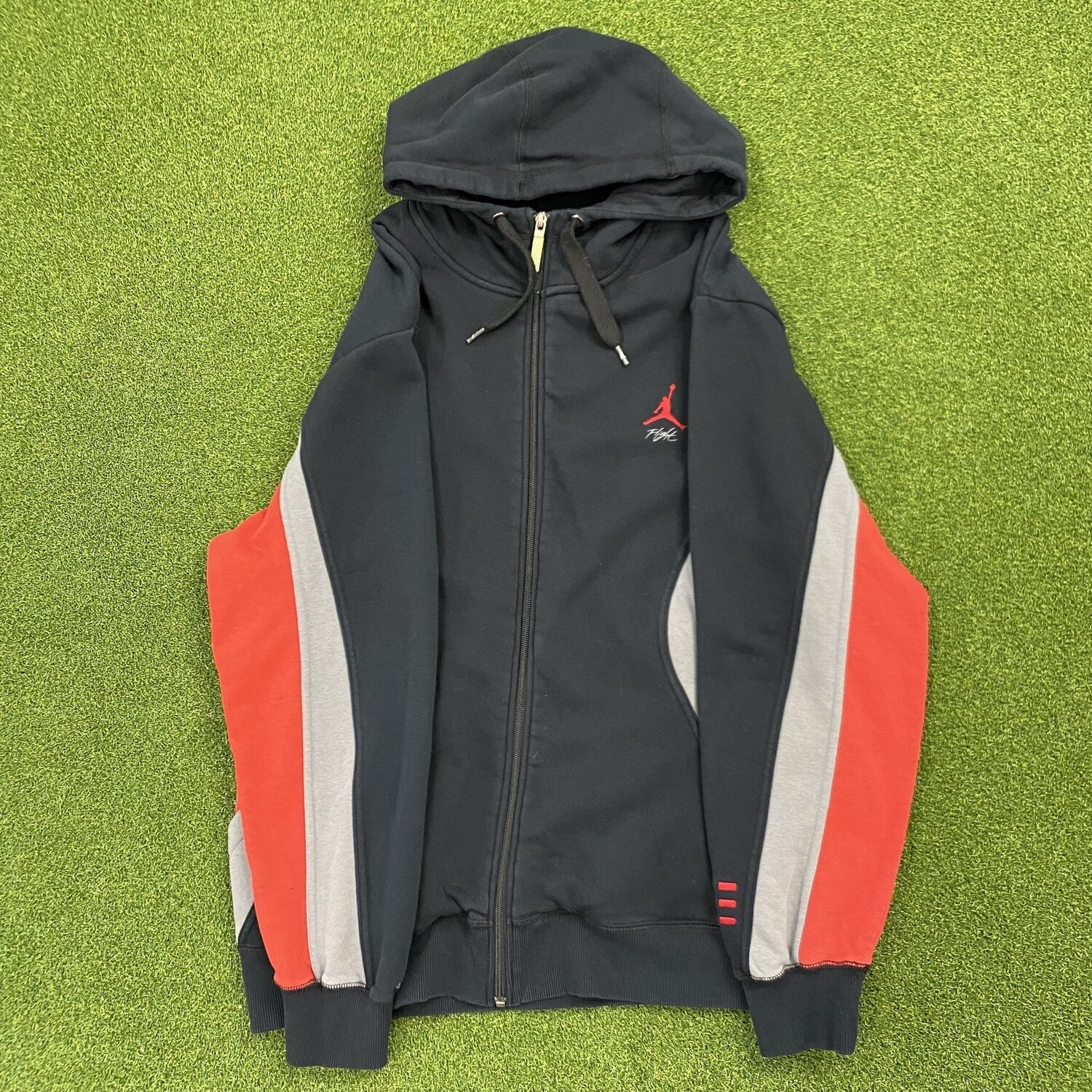 Jordan Flight Red Cement Zip Up
