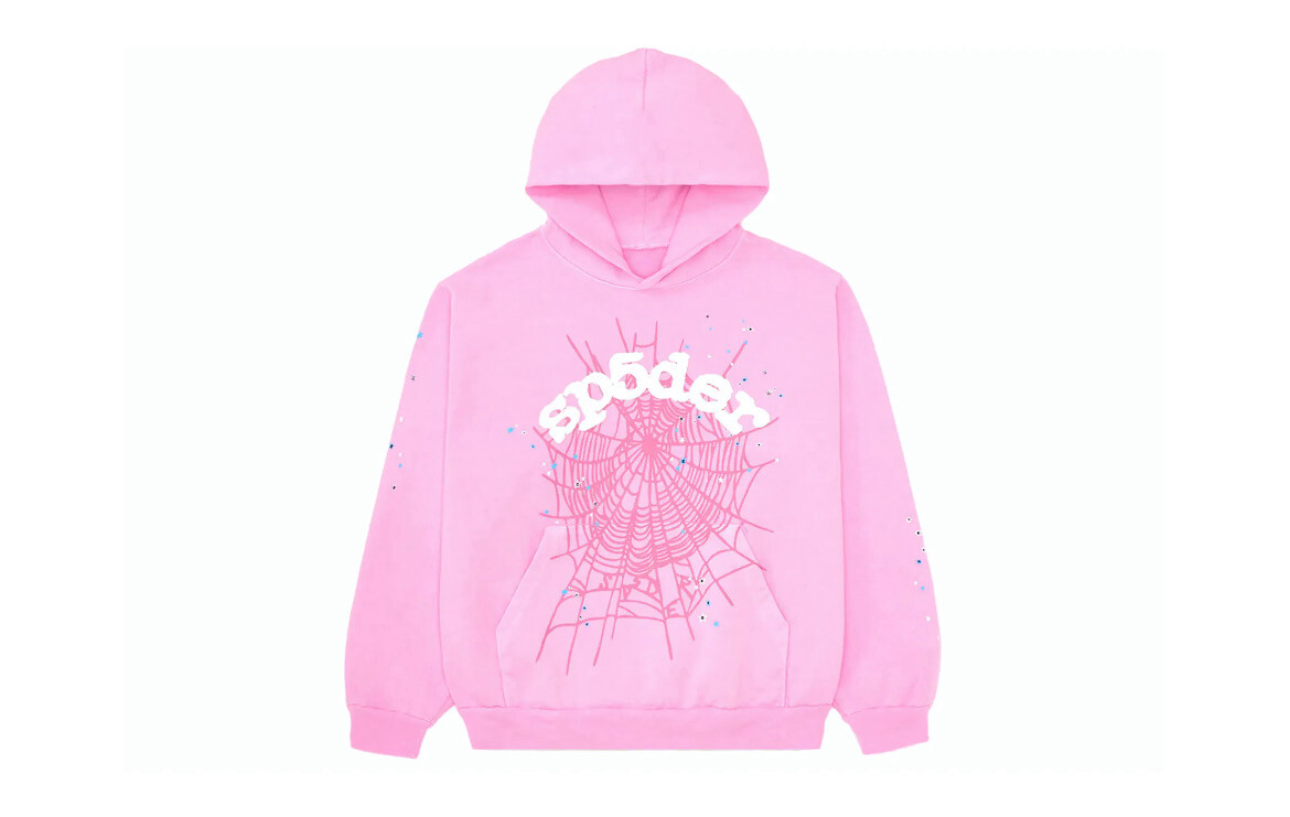 Sp5der* Pink Hoodie