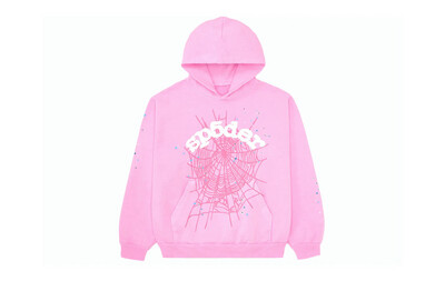 Sp5der* Pink Hoodie