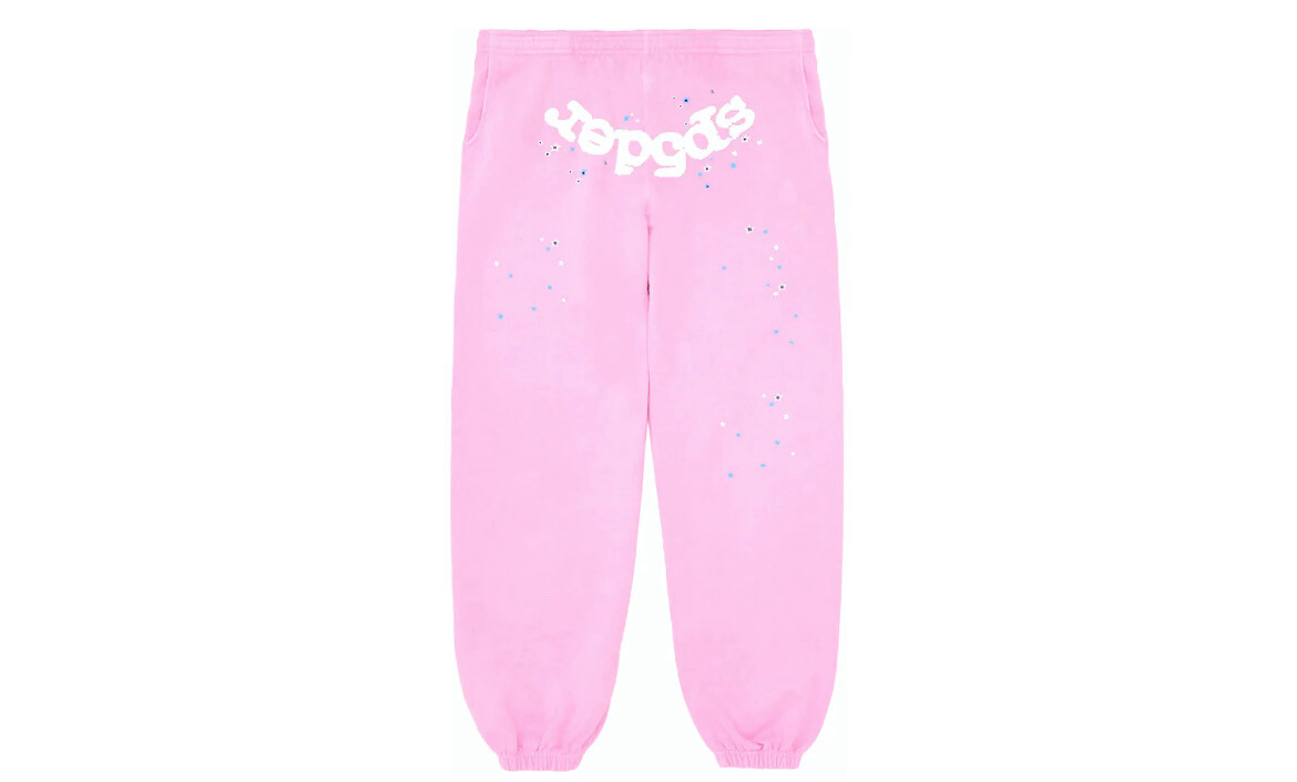 Sp5der* Pink Sweat Pants