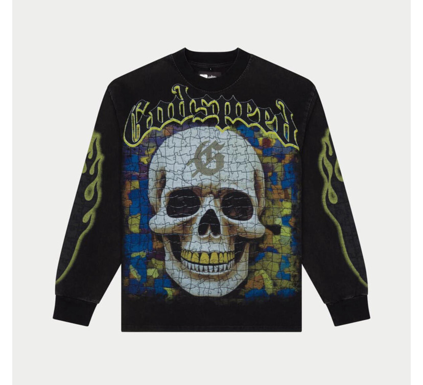 GODSPEED Puzzled Long sleeve T-Shirt (Black)