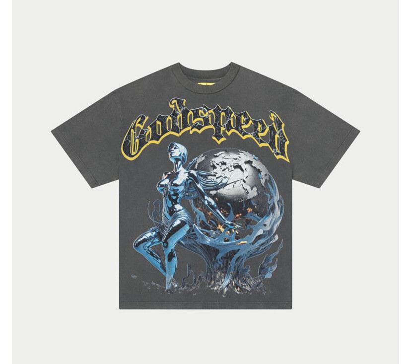GODSPEED Chrome Seduction T-Shirt (Vintage Grey)