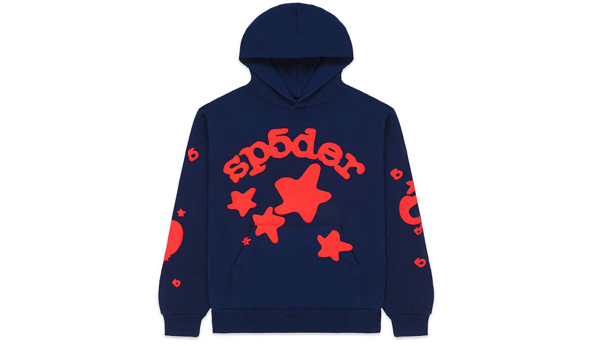 Sp5der Beluga Hoodie Navy