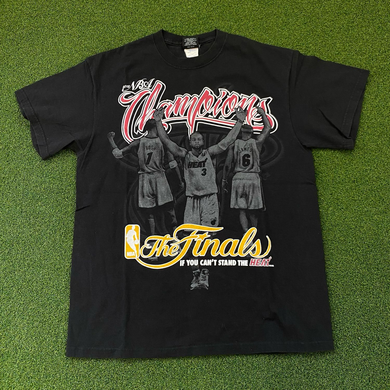 2012 Miami Heat Championship Vintage Tee