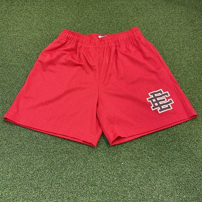 EE Shorts (Red/Brown Logo)