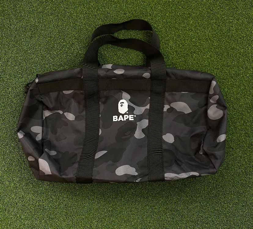 bape duffle bag