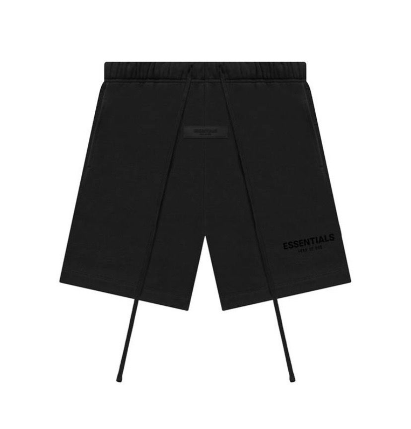 Essentials &#39;Stretch Limo&#39; Black Shorts