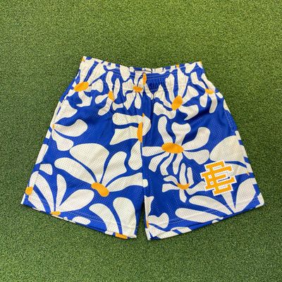 EE Shorts (Blue/Daisies)